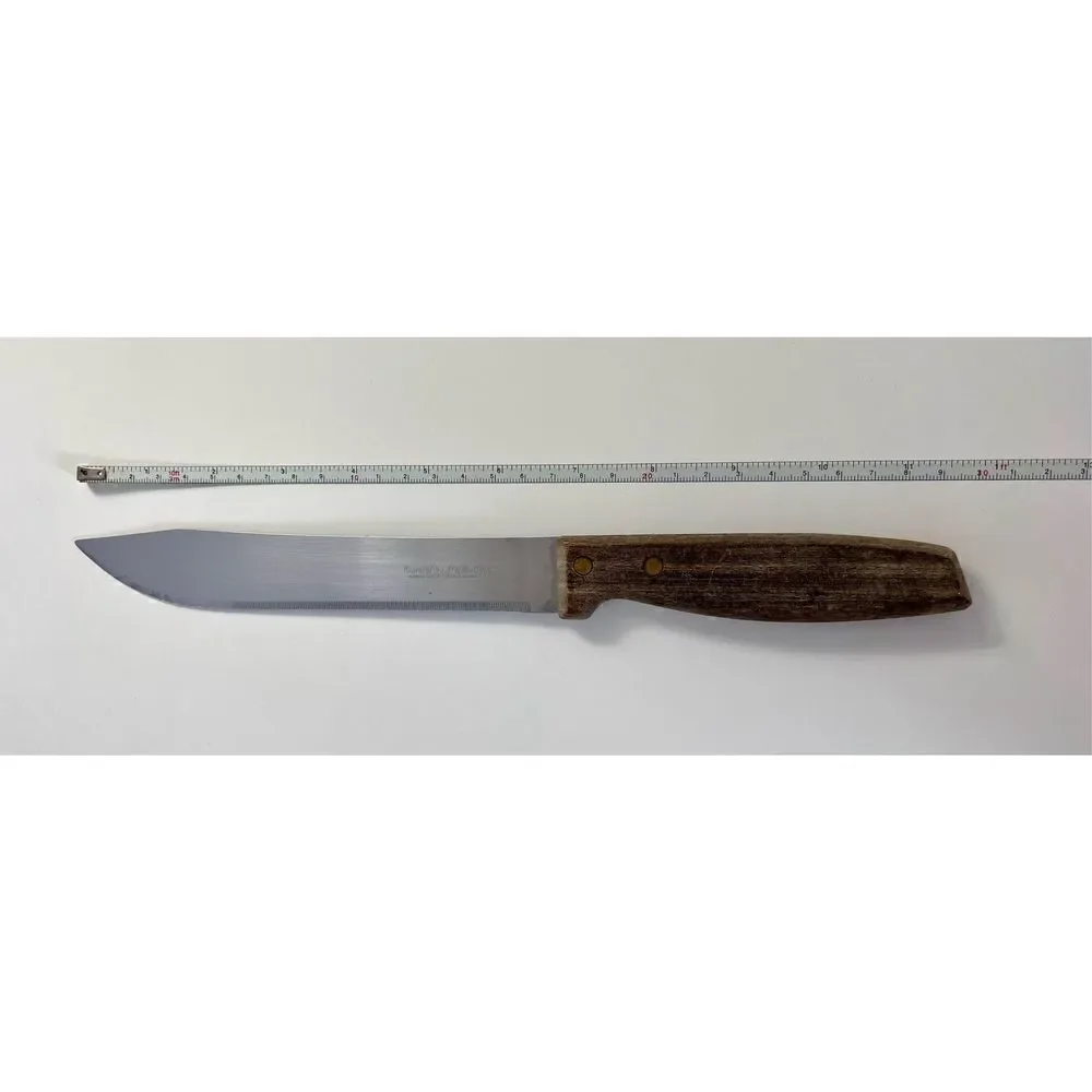 REGENT SHERWOOD Vintage Carving Knife, Stainless Steel Blade Wooden Handle